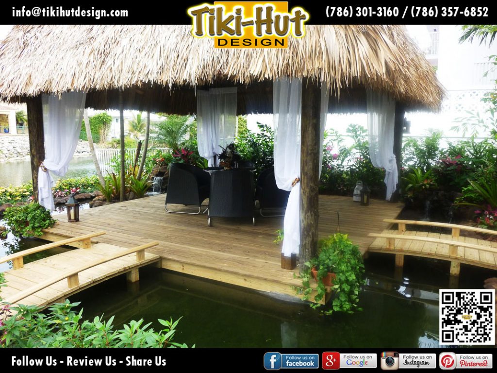 Custom-Tiki-Hut-Wooden-Deck-and-bridge-by-Tiki-Hut-Design-Miami