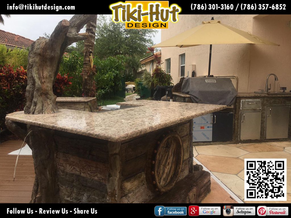 tiki-hut-design-cement-barrel-with-marmol-countertop-finished
