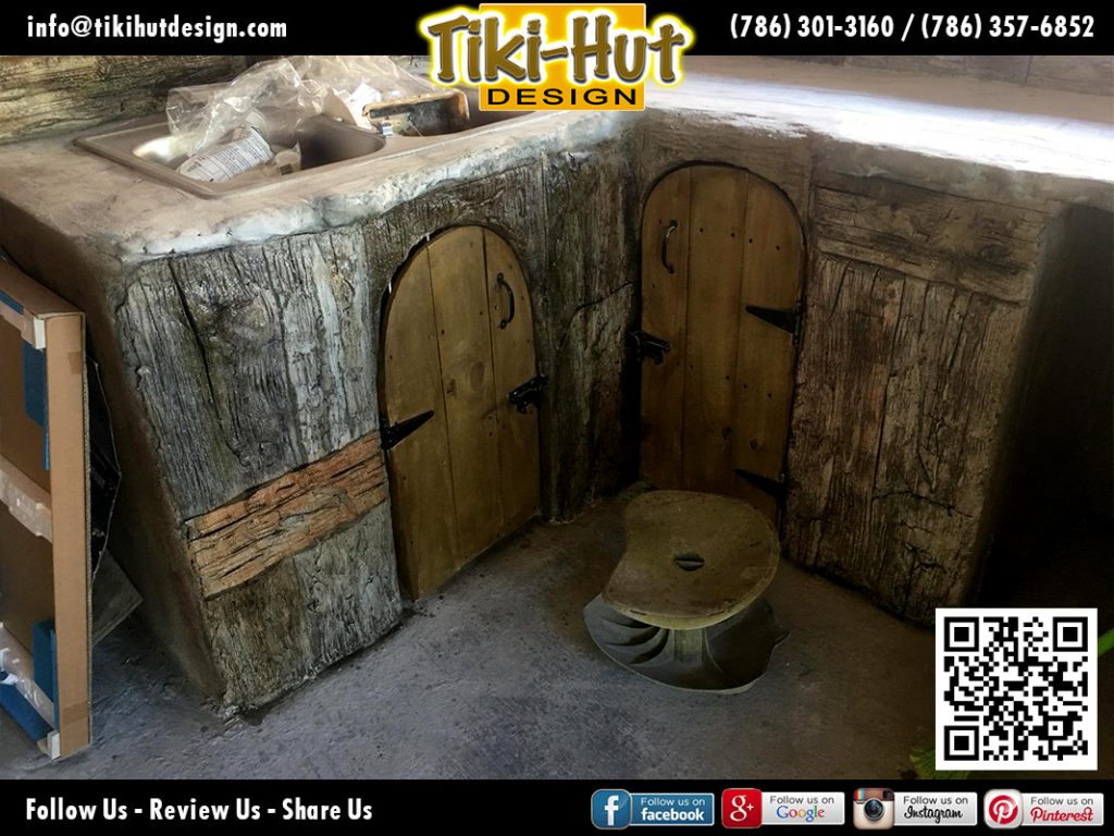 tiki-hut-design-kitchen-counter-corner-barrel-corner-doors